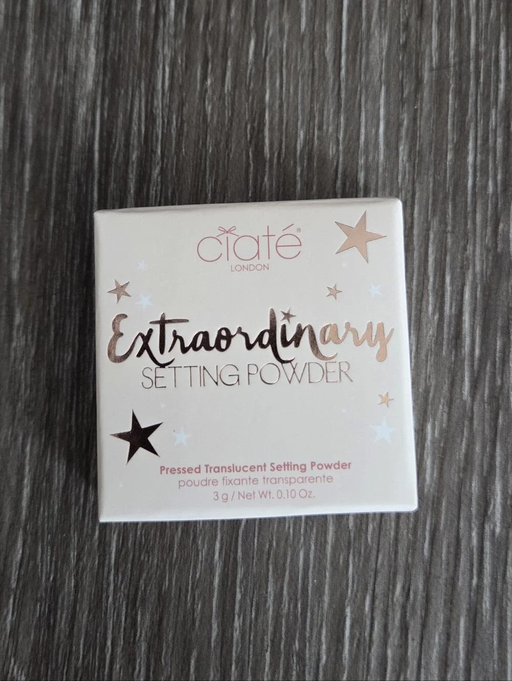 Ciate London Extraordinary Translucent Powder 0.10oz/3g Small